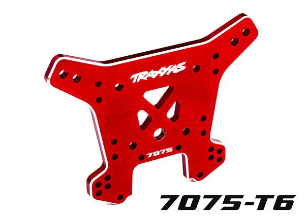 Aluminum Rear Shock Tower, Red 1