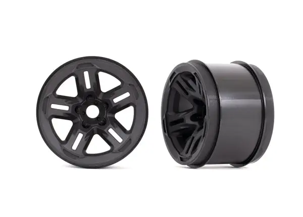 Sledge 3.8" 5-Spoke Front/Rear Wheels, Black 1