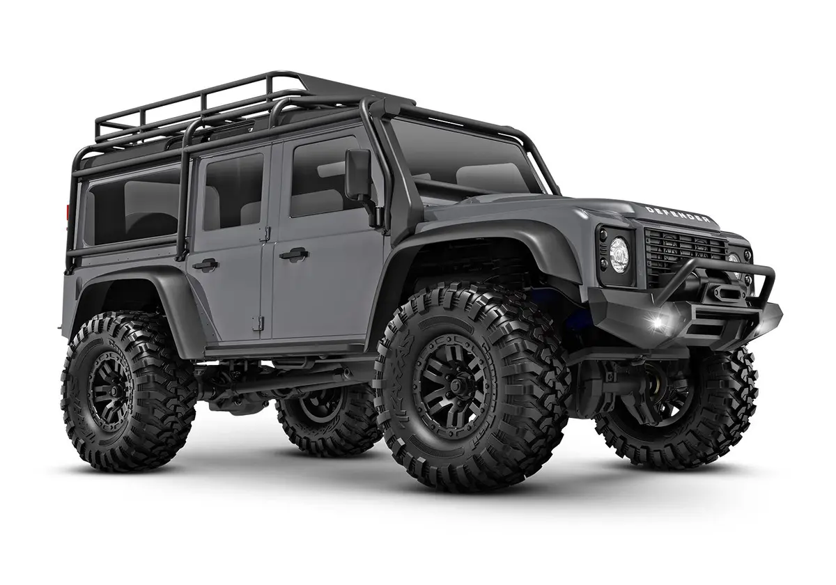 Trx-4M Land Rover Defender 1/18 4X4 Crawler Rtr, Silver 1
