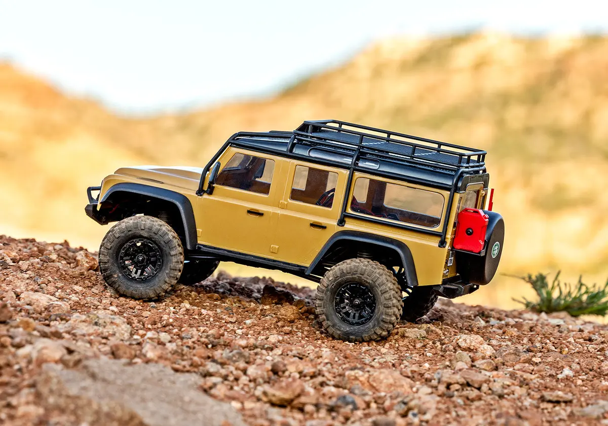Trx-4M Land Rover Defender 1/18 4X4 Crawler Rtr, Tan 1