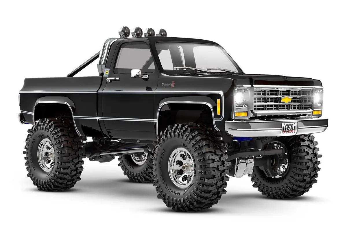 Trx-4M Chevy K10 High Trail 1/18 4X4 Crawler Rtr, Black 1