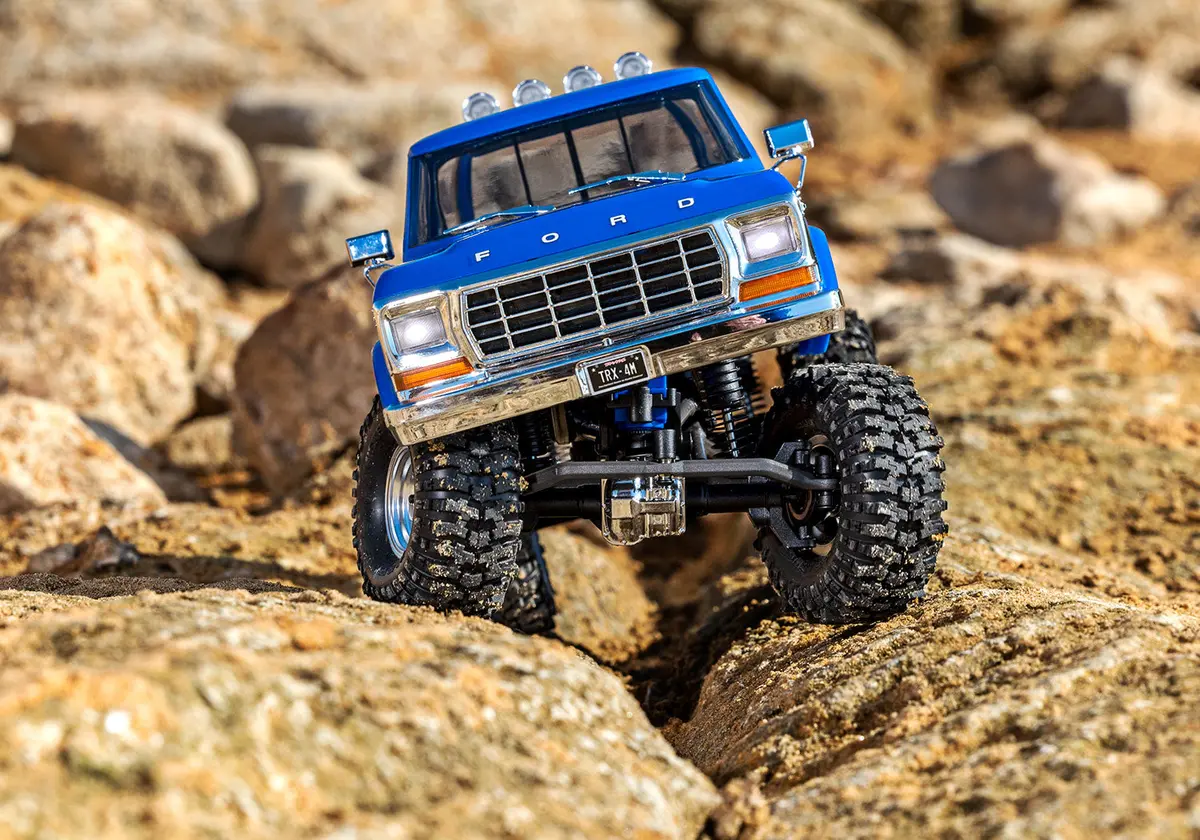 Trx-4M Chevy K10 High Trail 1/18 4X4 Crawler Rtr, Blue 1
