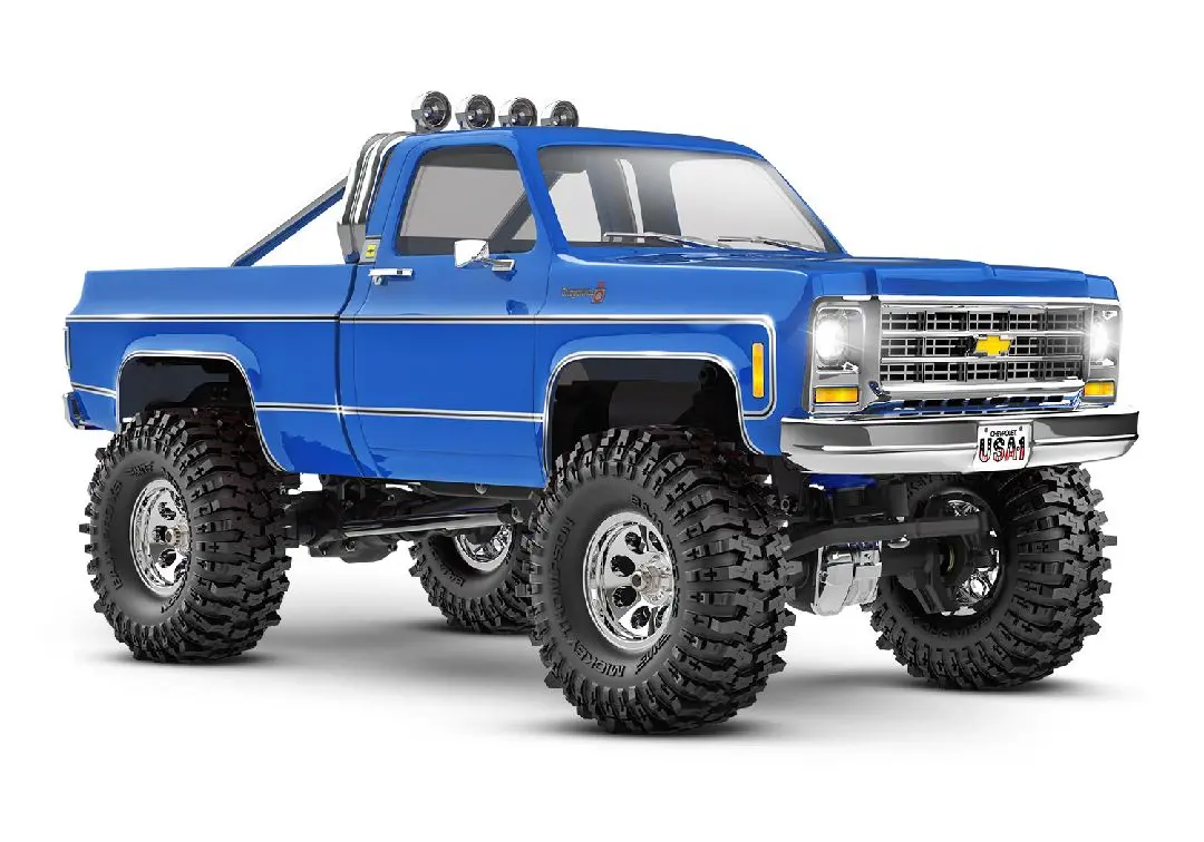 Traxxas 1/18 Trx-4M Chevrolet K10 High Trail Truck - Blue 1