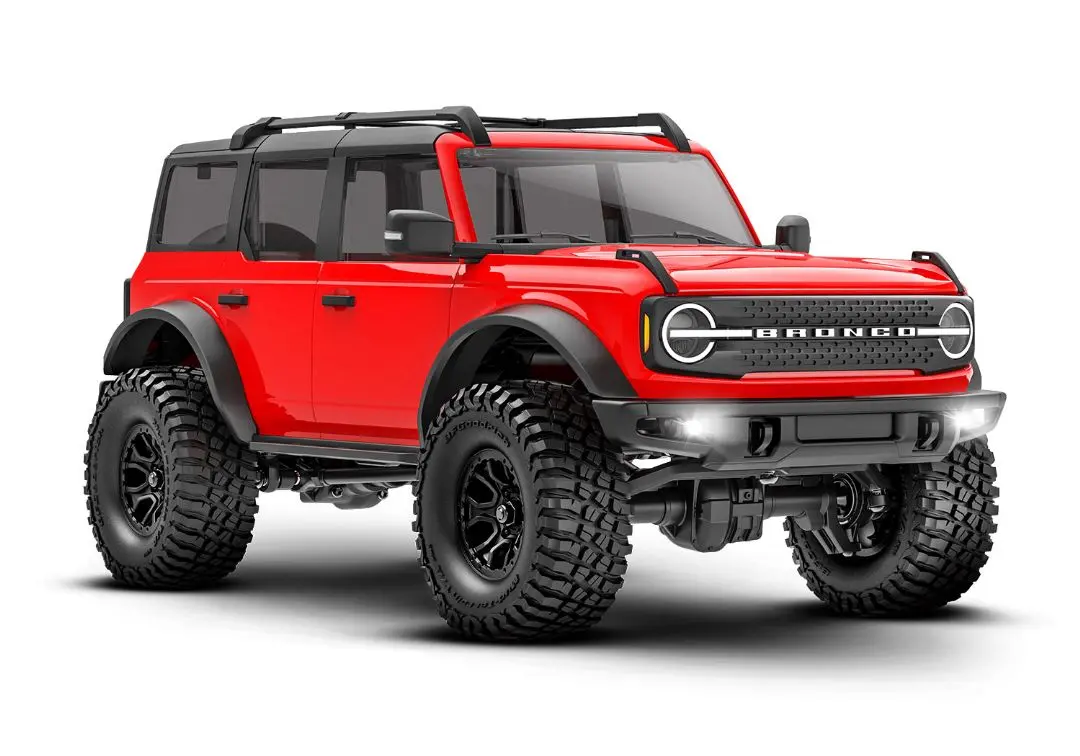 Traxxas 1/18 Trx-4M Ford Bronco 4X4 Rtr - Red 1