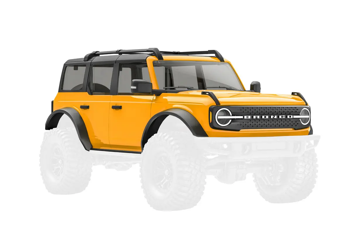 Complete Ford Bronco Body, Cyber Orange 1