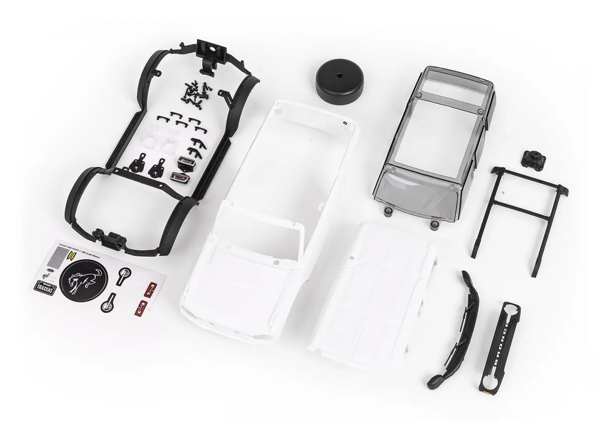 Ford Bronco Body, White 1