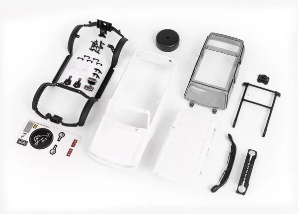 Traxxas Body, Ford Bronco (2021), Complete (White Unpainted) 1