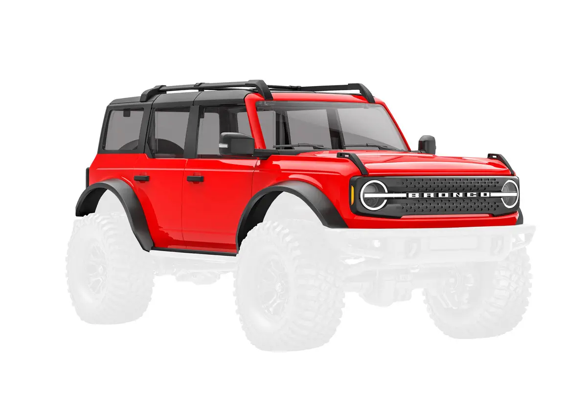Complete Ford Bronco Body, Red 1