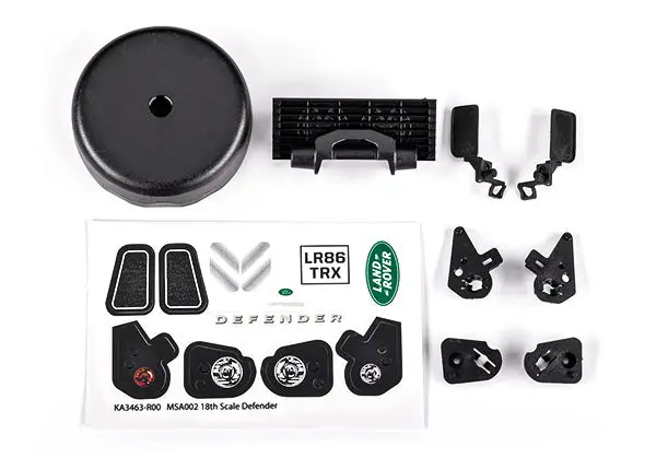 Body Accessories For Trx-4M/Land Rover/Defender 1