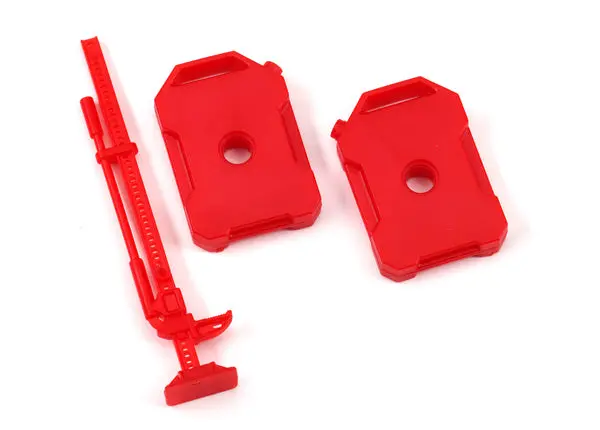 Left & Right Fuel Canisters W/ Jack, Red 1