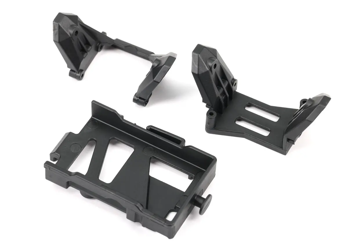 Front & Rear Shock Mounts W/ Battery Tray 1