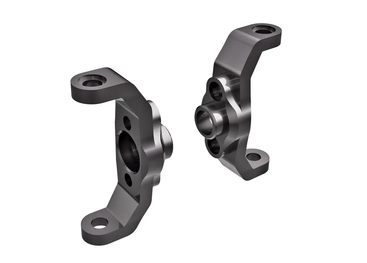 Left & Right Caster Block, Gray 1