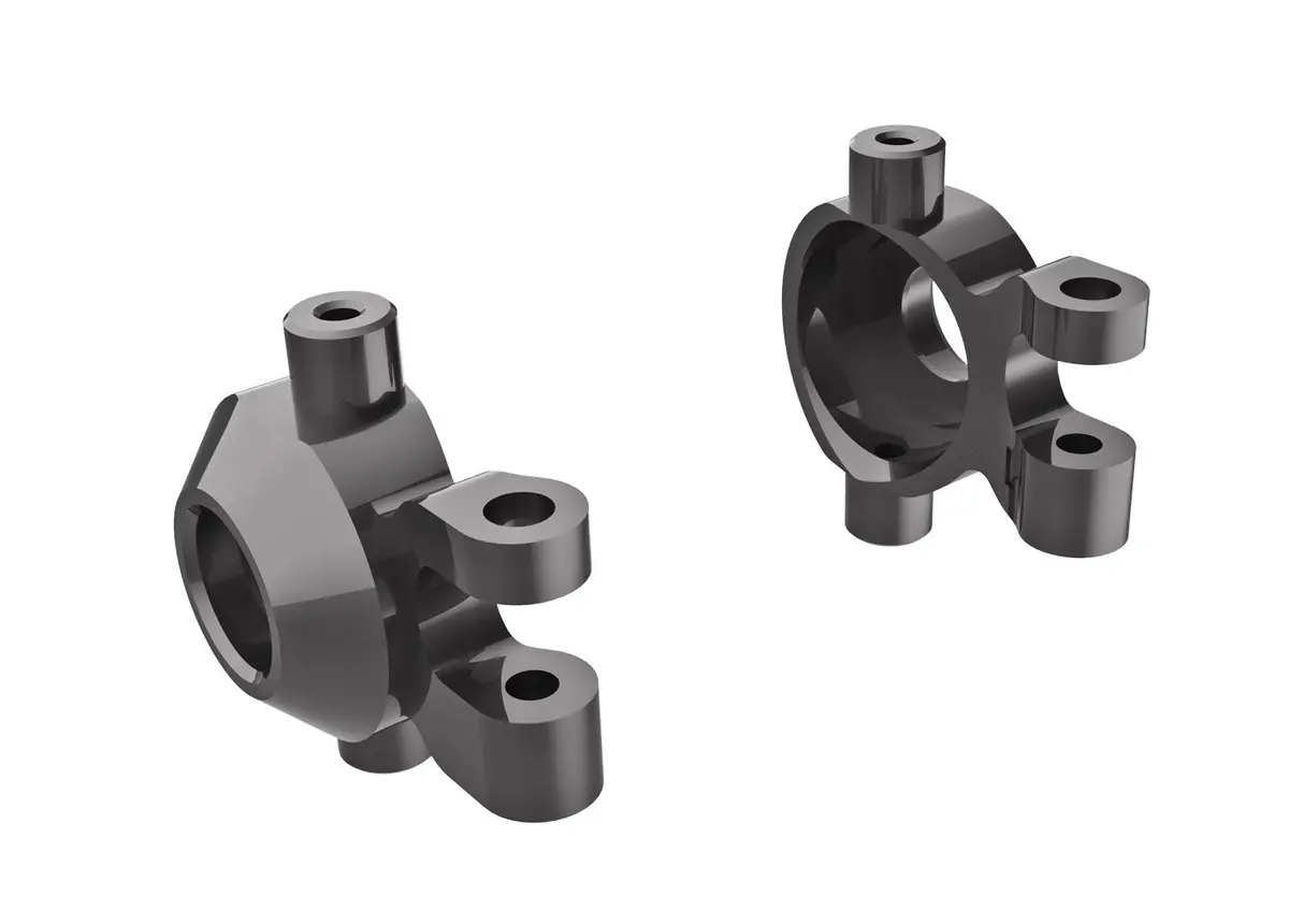 Steering Blocks W/ 2.5X12mm Bcs & 2X6mm Ss, Gray 1