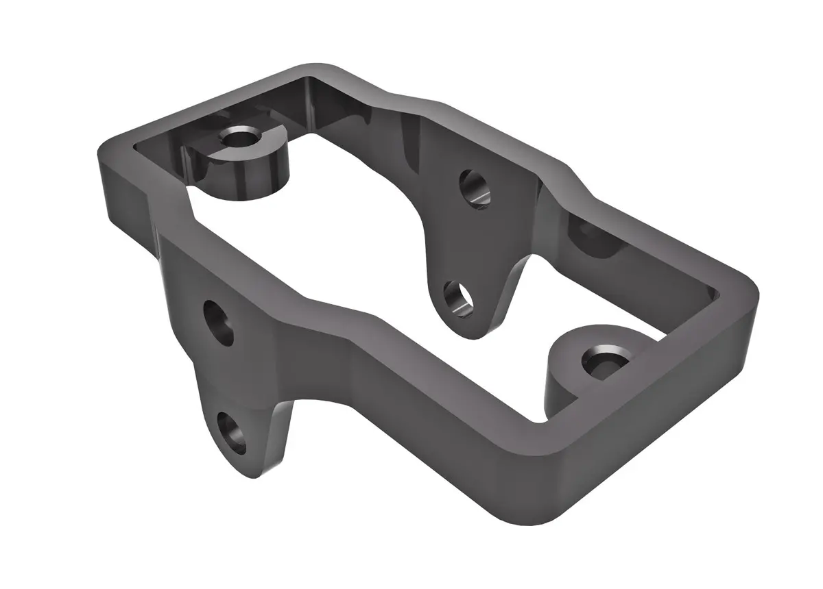 Aluminum Steering Servo Mount, Gray 1