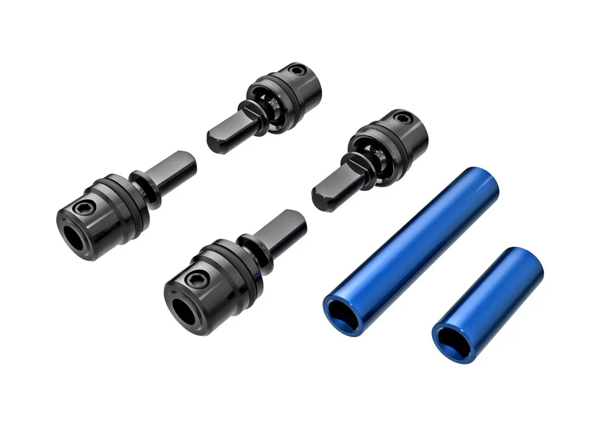 Center Male W/ Center F&R Female Driveshafts, Blue 1
