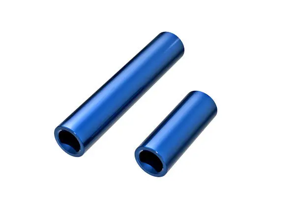 Center F&R Aluminum Female Driveshafts, Blue 1