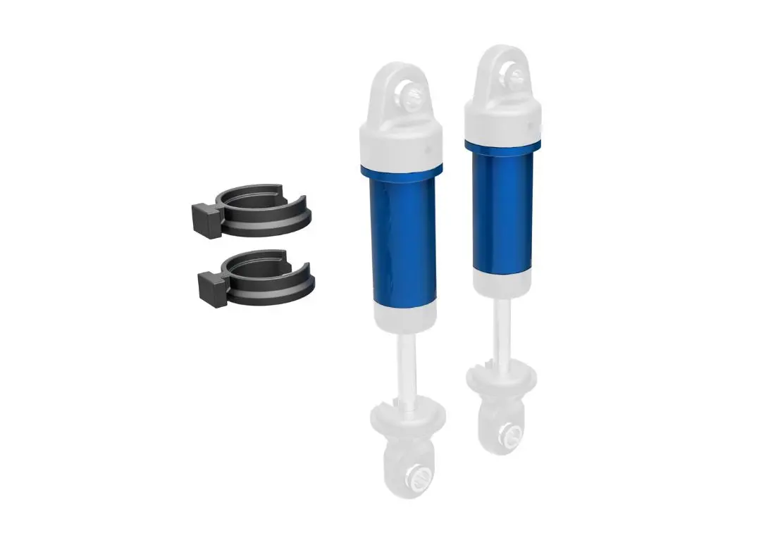 Traxxas Body, Gtm Shock, Aluminum (Blue-Anodized) 1