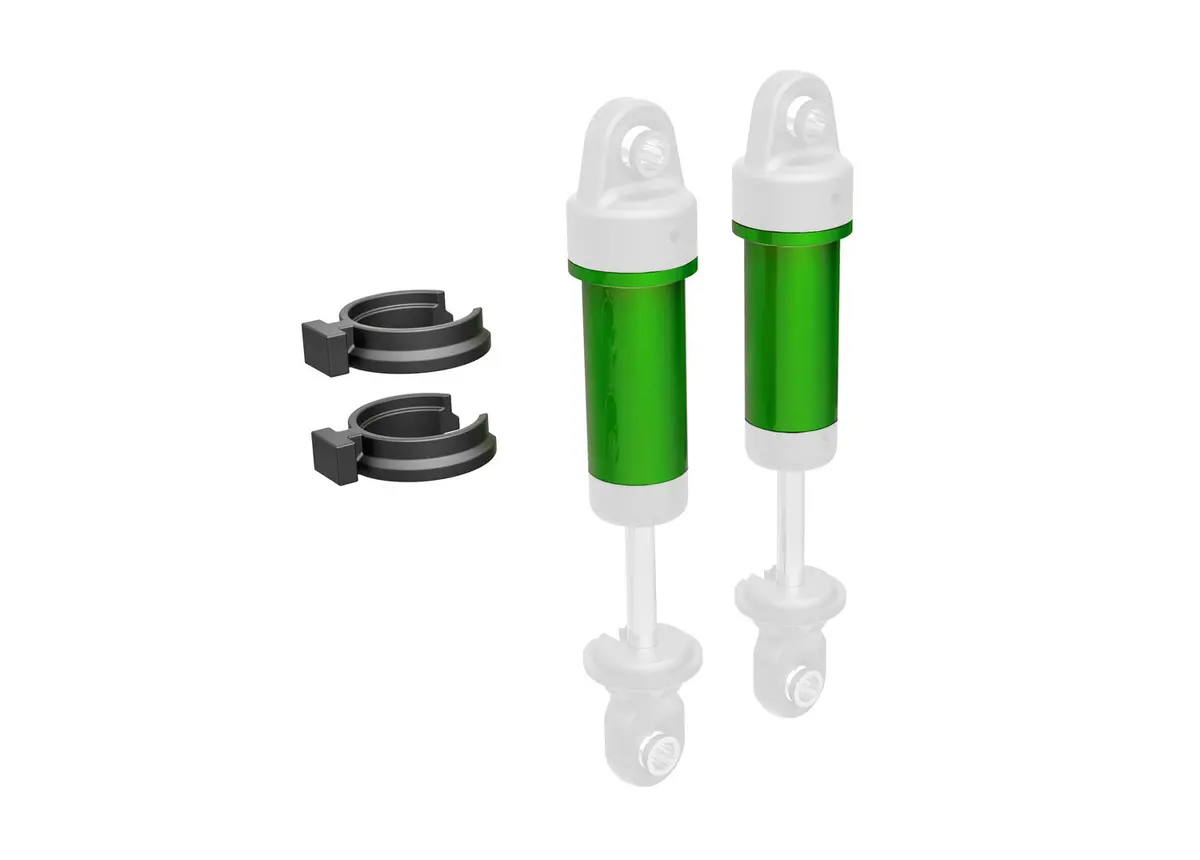 Gtm Aluminum Shock Body, Green 1