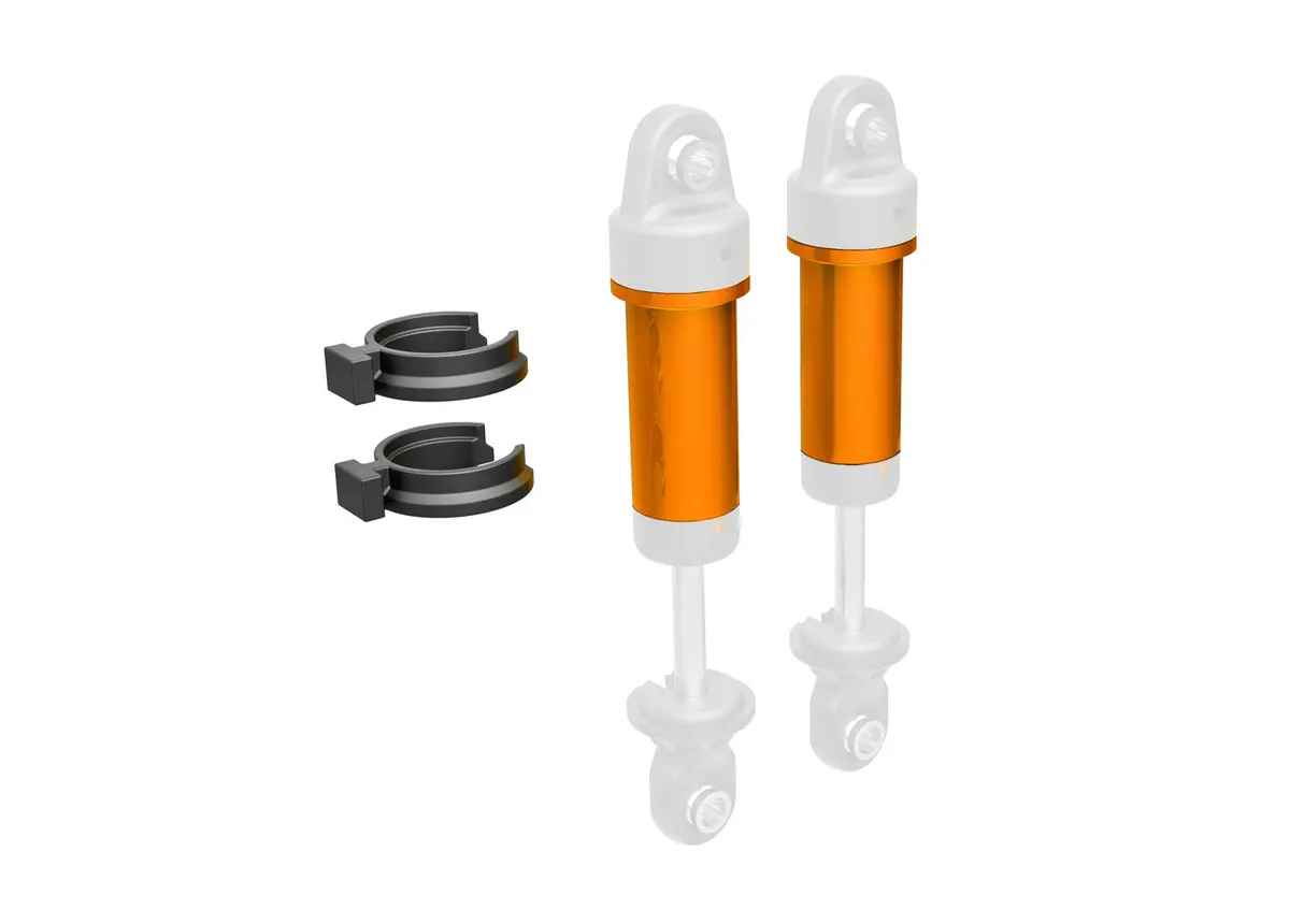 Gtm Aluminum Shock Body, Orange 1