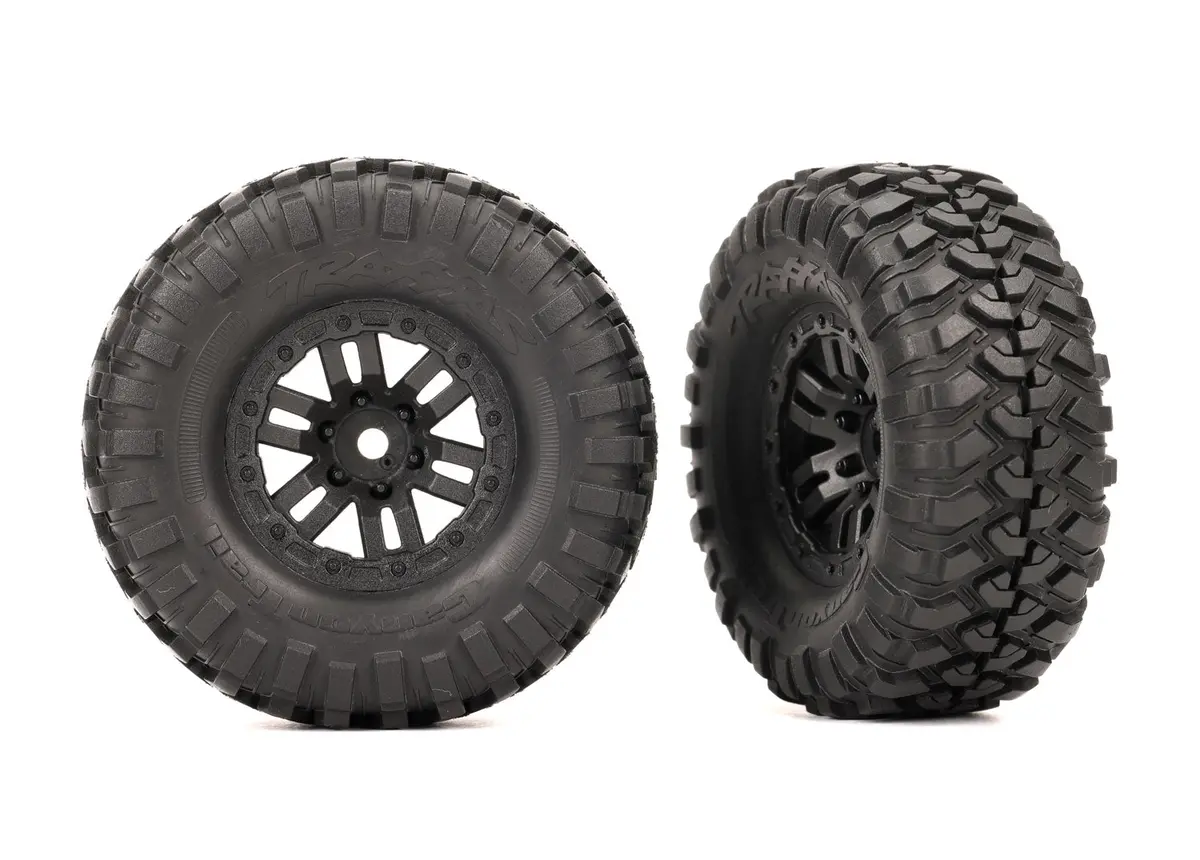 2.2X1.0" Canyon Trail Tires & Wheels, Black 1