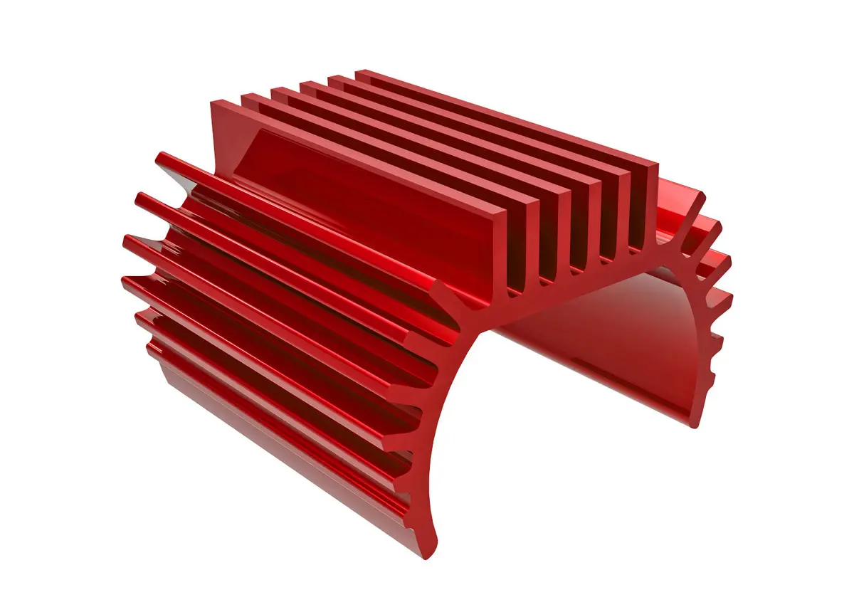Aluminum 87T Moto Heat Sink, Red 1