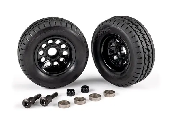 Trailer Wheels W/ Tires & Mounting Hardware 1
