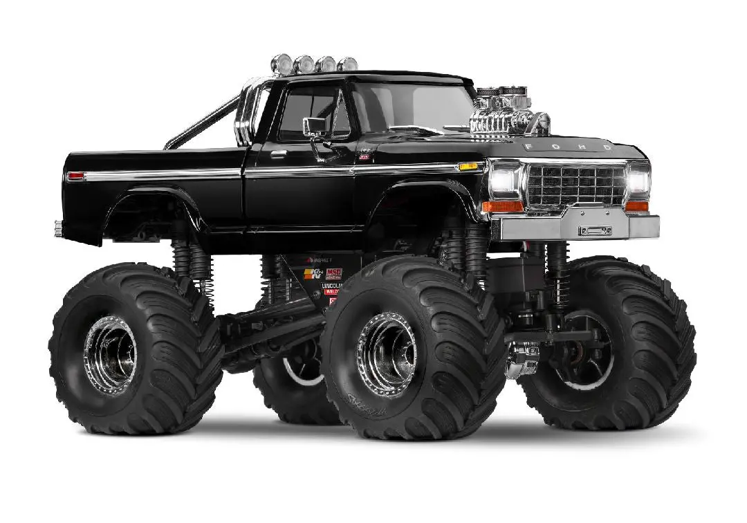 Traxxas 1/18 Trx-4Mt Ford F-150 Monster Truck 4X4 Rtr - Black 1
