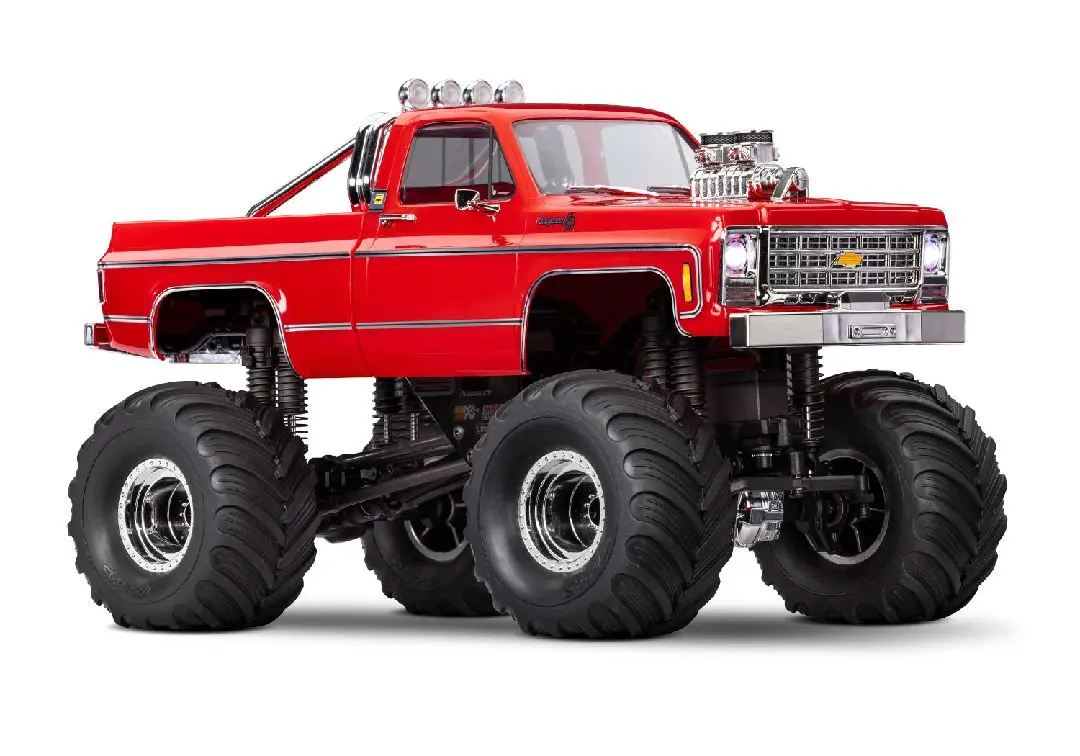 Traxxas 1/18 Trx-4Mt 1979 Chevrolet K10 4X4 Rtr - Red 1