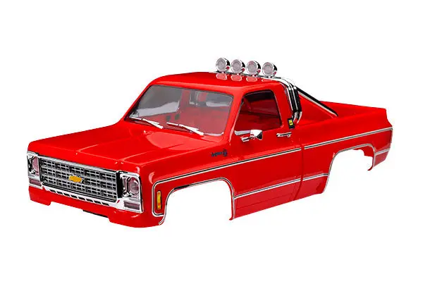1979 Chevrolet K10 Truck Body, Red 1