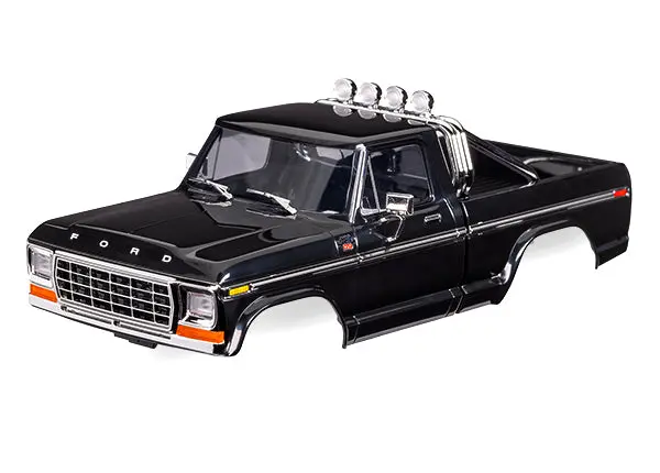 1979 Ford F-150 Truck Body, Black 1