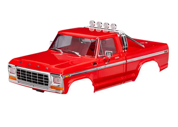 1979 Ford F-150 Truck Body, Red 1
