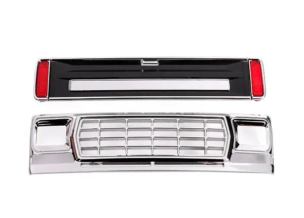 Front Grille & Tailgate Panel, Black 1