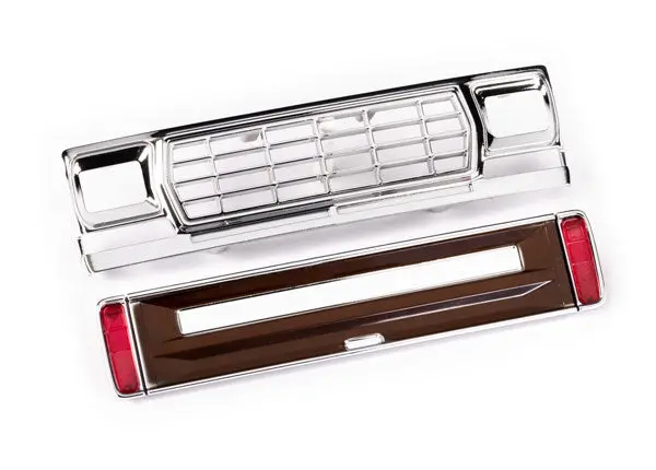 Front Grille & Tailgate Panel, Brown 1