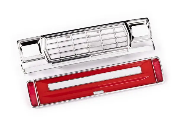 Front Grille & Tailgate Panel, Red 1