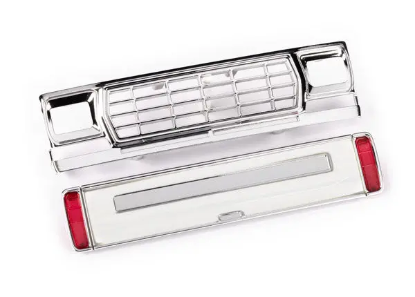 Front Grille & Tailgate Panel, White 1