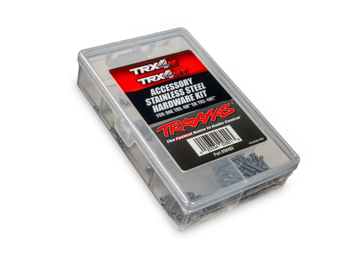 Trx-4Mt Complete Hardware Kit, Stainless Steel 1