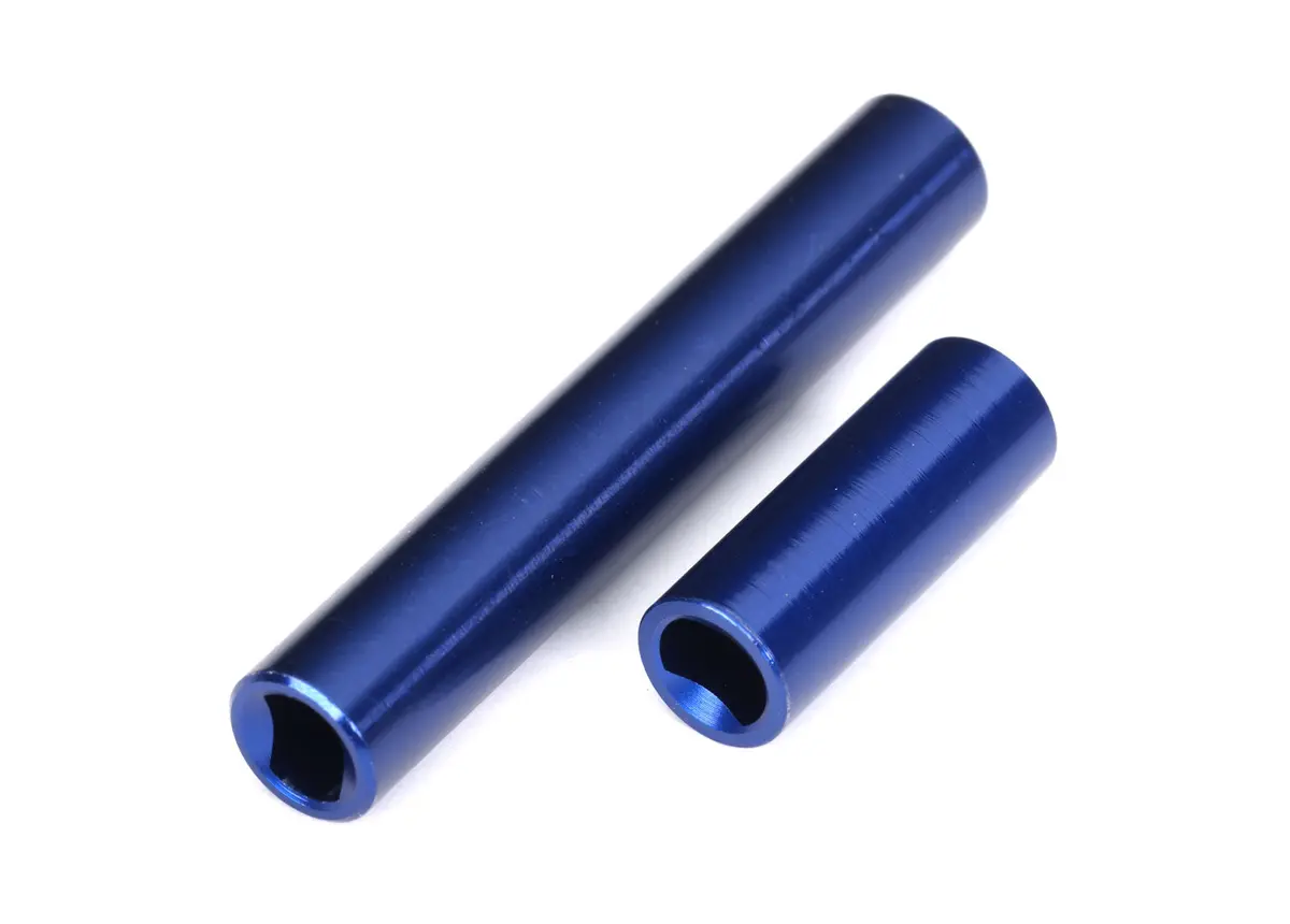 Trx-4M High Trail Alum Center Driveshaft, Female, F&R, Blue 1