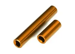 F/R Center Aluminum Female Driveshafts, Orange 1