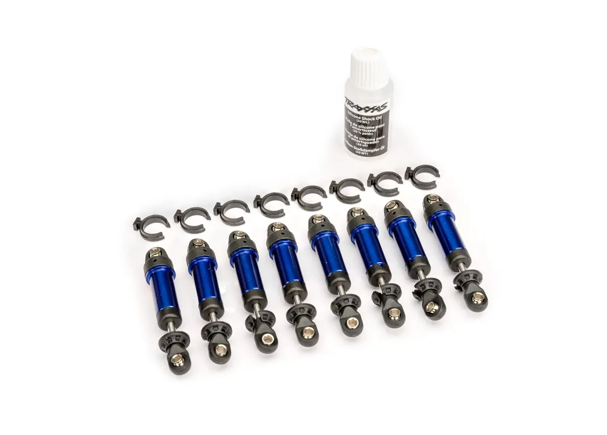 Trx-4Mt Gtm Aluminum Shocks, Blue (8) 1