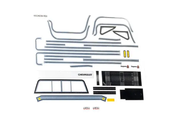 Trx-4Mt Chevrolet K10 Body Decals 1