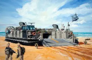 Trumpeter 00107 1/144 Usmc Landing Craft/Air Cushion Lcac 1