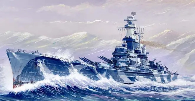 Trumpeter 05762 1/700 Uss Alabama Bb60 Battleship 1
