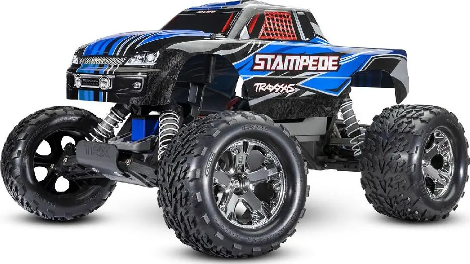 Traxxas Stampede  1/10 2Wd Rtr 2.4Ghz Xl-5 W/Nimh/Usb-C Charger Blue 1
