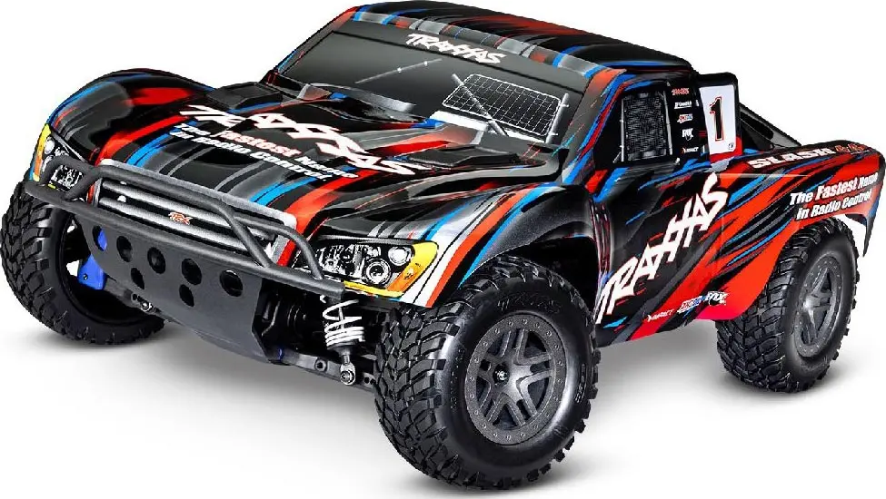 Traxxas Slash 4X4 1/10 4Wd Bl-2S Brushless Rtr Short Course Truck Red 1