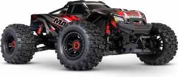 Traxxas Maxx 4S V2 Brushless Monster Truck W/ Widemaxx - Red 1