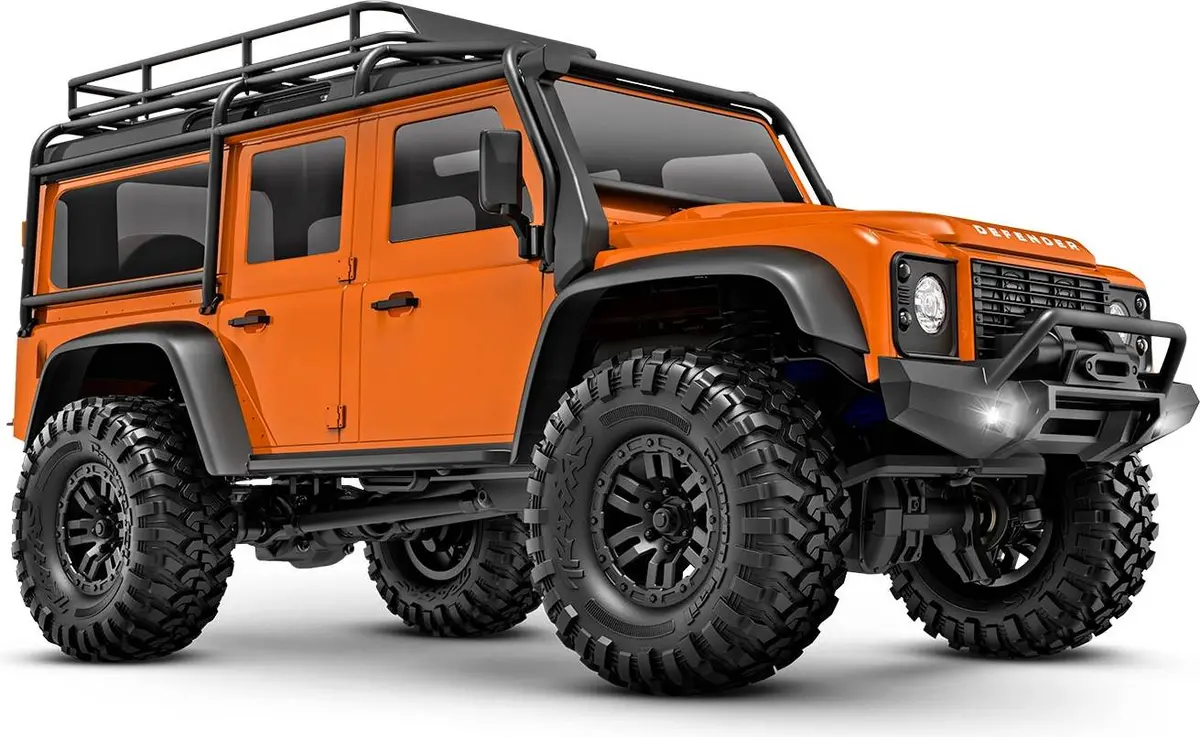 Traxxas Trx-4M 1/18 Land Rover Defender Rtr Trail Truck Orange 1