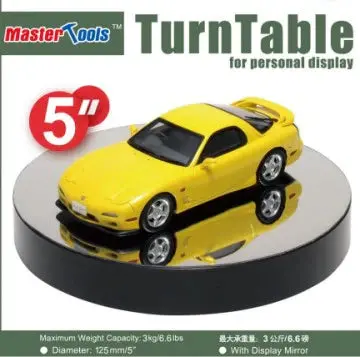 Master Tools 5" Mirrored Turntable 1