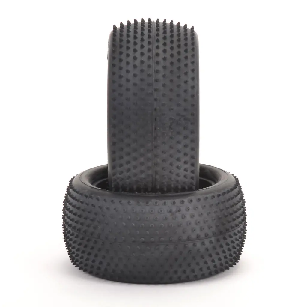 Mini Pin 1/10 Buggy Tire, Yellow, Rear (2) 1