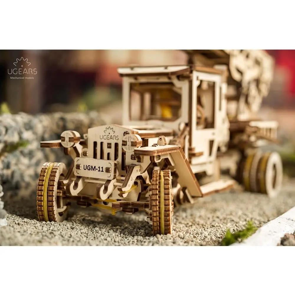 Ugears Ladder Fire Truck - 537 Pieces (Advanced) 2