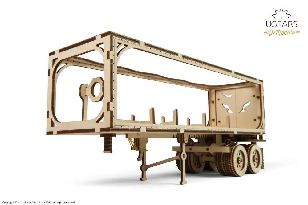 Ugears Trailer For Heavy Boy Truck Vm-03 - 138 Pieces (Medium) 1